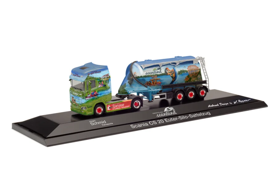 Scania CS 20 HD Eutersilo-Sattelzug, Vitrinen Modell