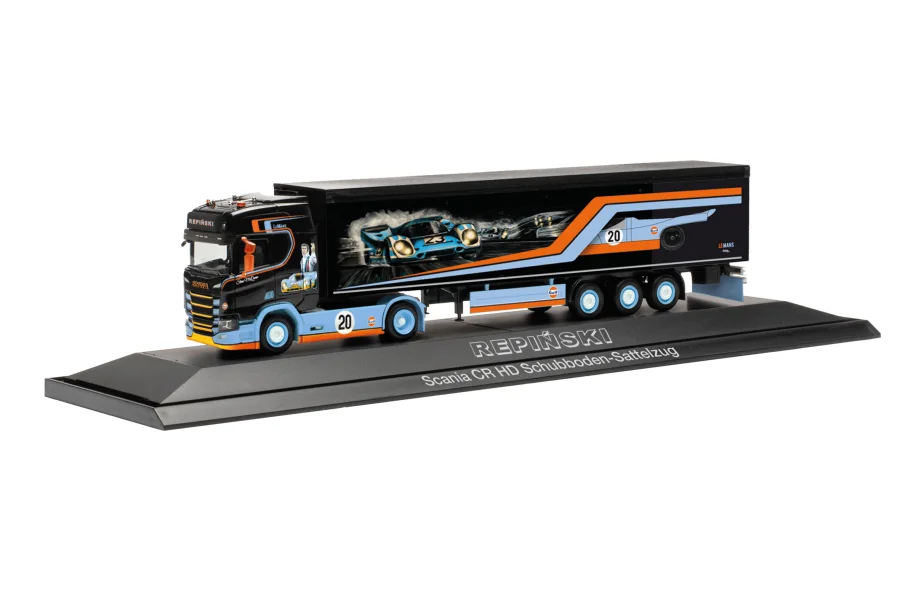 Scania CR 20 Hochdach Schubboden-Sattelzug