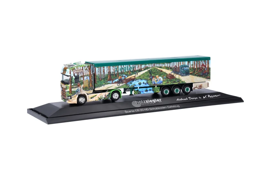 Scania CS 20 HD Schubboden-Sattelzug
