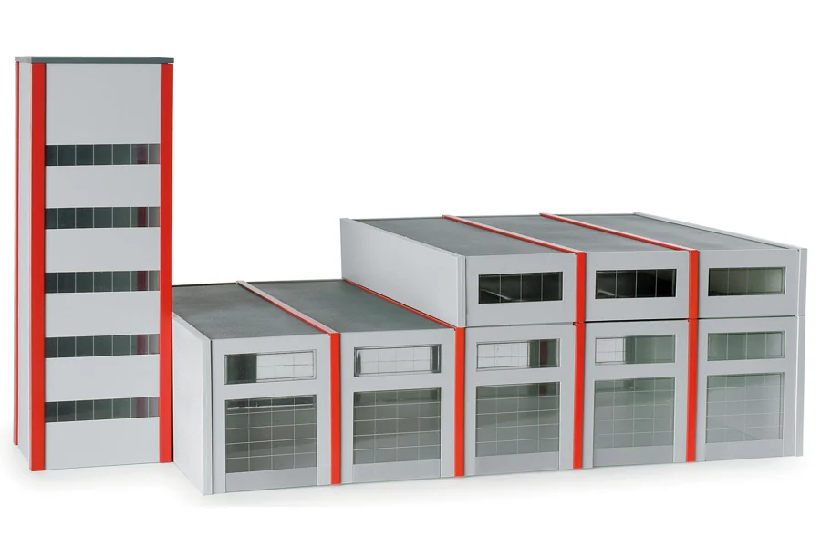 Kit: edificio de bomberos