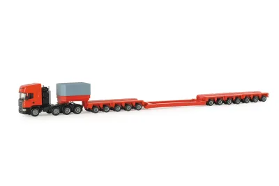 Herpa 155380: Scania R TL Tieflade-Sattelzug mit Plane