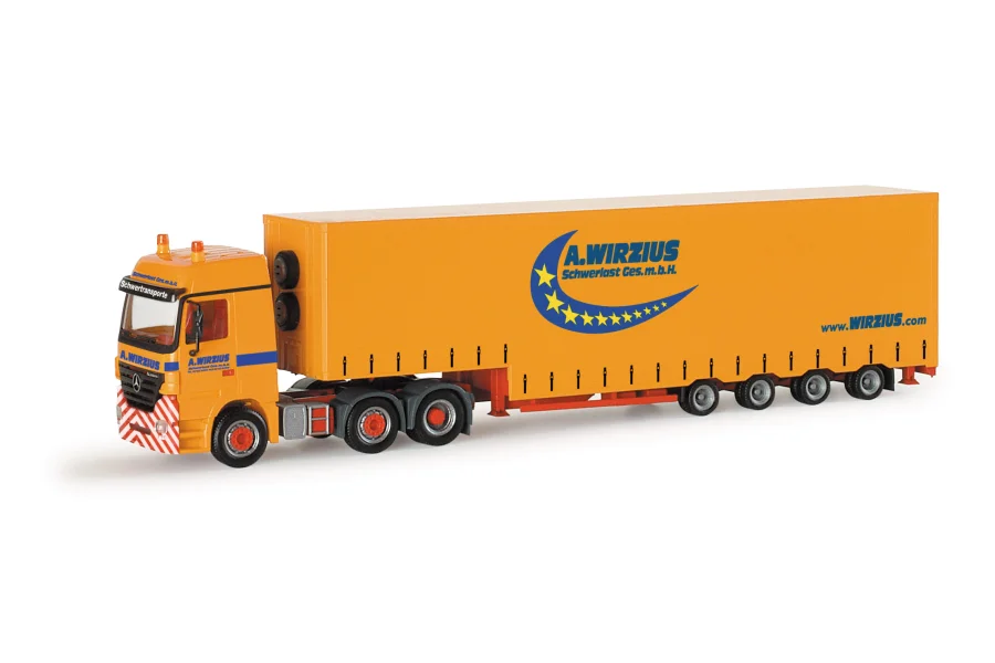 MB Actros LH Volumen-Sattelzug "A. Wirzius"