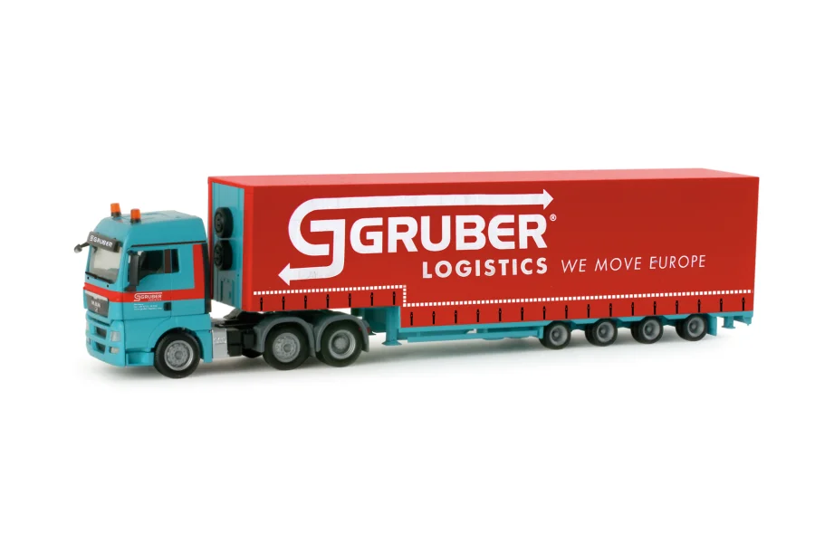 MAN TGX XLX Volumen-Sattelzug "Gruber"