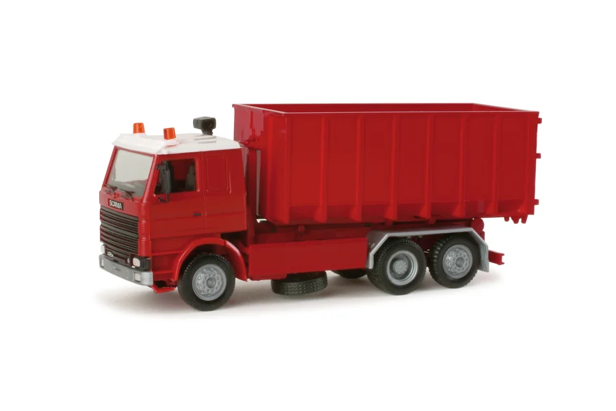 Scania 142 M Abrollcontainer-LKW "Circus Krone"