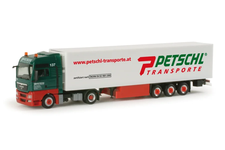 MAN TGX XXL Kühlkoffer-Sattelzug "Petschl"