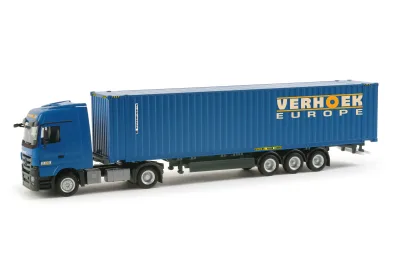 Herpa 156325: Mercedes Benz Actros LH Container-Sattelzug