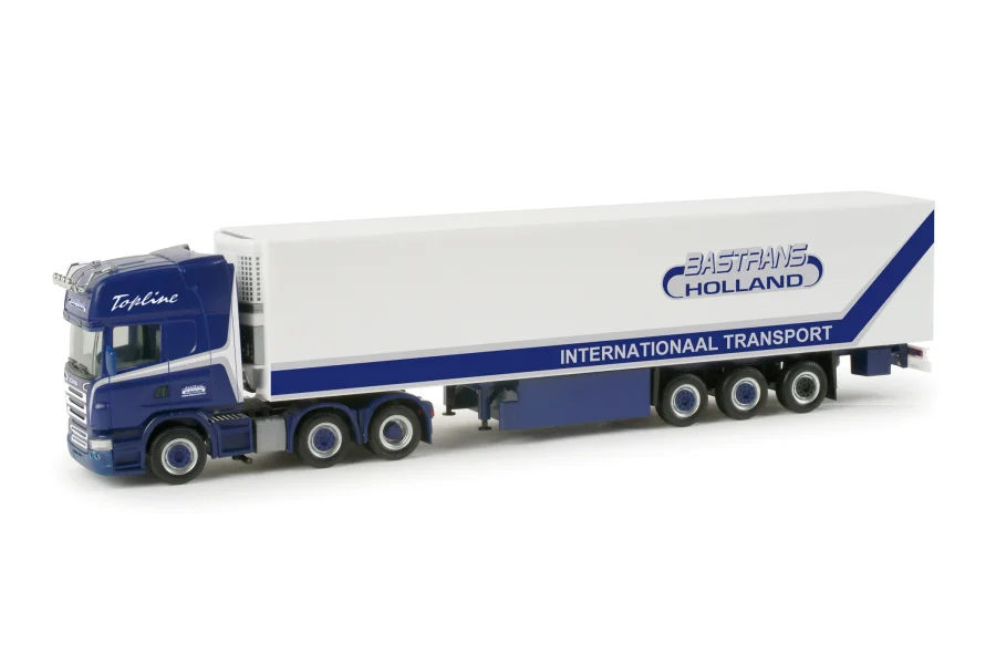 Scania R TL Kühlkoffer-Sattelzug "Bastrans"