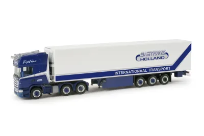 Herpa 156356: Scania R TL Kühlkoffer-Sattelzug "Bastrans"