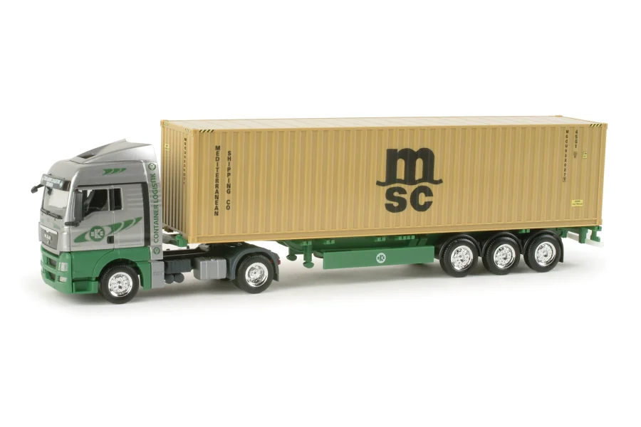 MAN TGX XLX Container-Sattelzug "EKB / MSC"