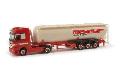 Herpa 156424: Mercedes Benz Actros LH Silo-Sattelzug "Michels"