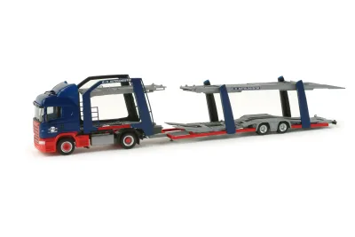 Herpa 156431: Scania R HL Autotransporter-Hängerzug