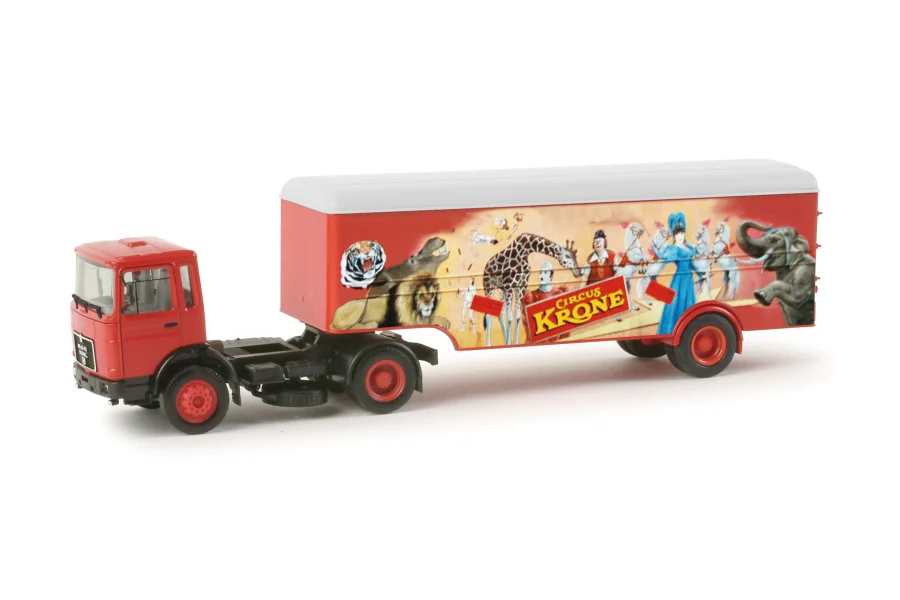 MAN F8 Koffer-Sattelzug "Circus Krone"