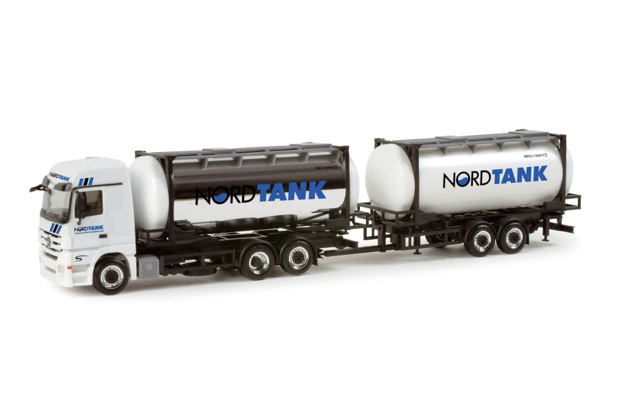 MB Actros LH Wechselcontainer-Hängerzug "Nordtank"