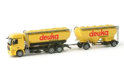 Herpa 156639: Mercedes Benz Actros L Spitzer Silo-Hängerzug
