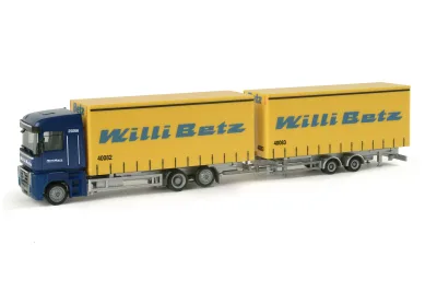 Herpa 156684: Renault Magnum Volumen-Hängerzug "Willi Betz"