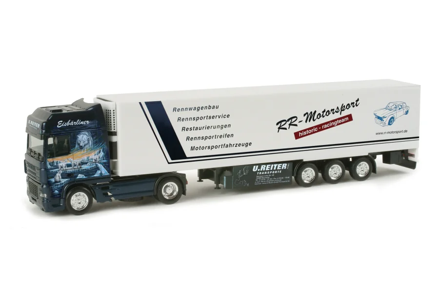 DAF XF 95 Kühlkoffer-Sattelzug "Reiter"