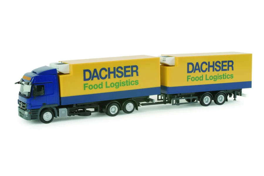 Mercedes Benz Actros L Wechselkoffer-Hängerzug "Dachser"