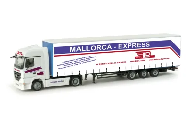 Herpa 157124: Mercedes-Benz Actros LH Lowliner-Sattelzug