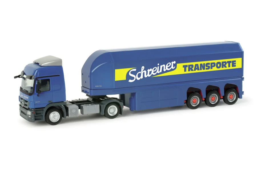 Mercedes-Benz Actros L Glastransport-Sattelzug "Schreiner"
