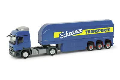 Herpa 157179: Mercedes-Benz Actros L Glastransport-Sattelzug "Schreiner"