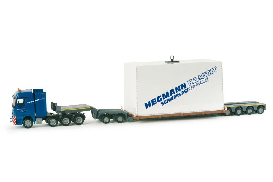 MB A LH 08 Pendel-X-Sattelzug mit Ladegut