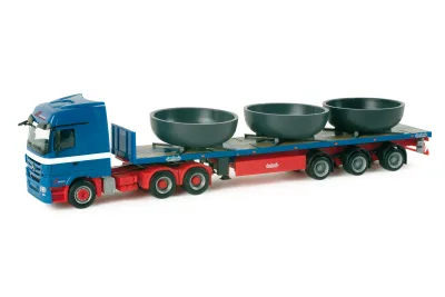 Herpa 157537: MB Actros LH 08 Teletrailer-Sattelzug