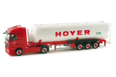 Herpa 157643: Mercedes Benz Actros LH 08 Silo-Sattelzug