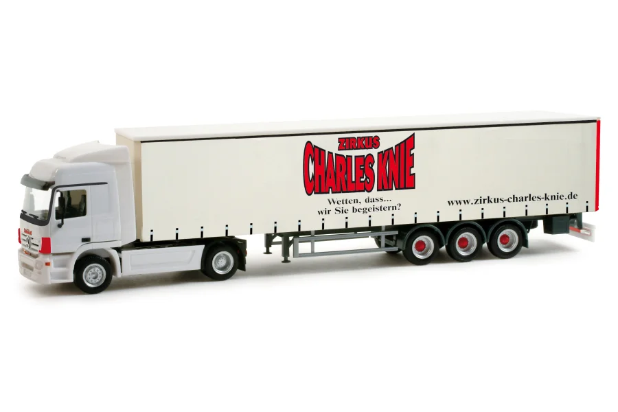 MB Actros L 02 Gardinenplanen-Sattelzug "Zirkus Charles Knie"