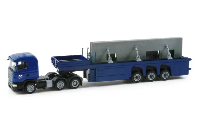 Herpa 157797: Scania R 09 HL Betonfertigteile-Sattelzug