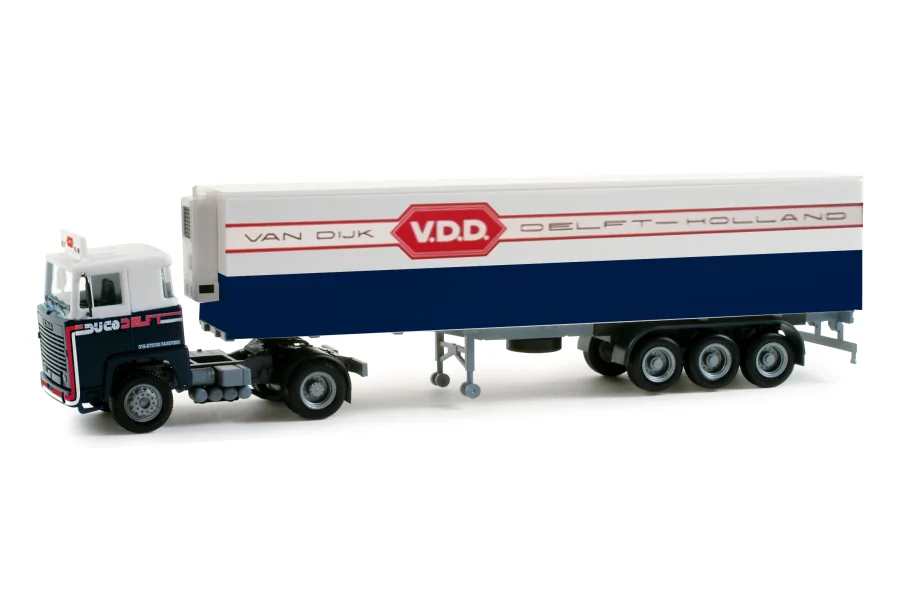Scania 141 Kühlkoffer-Sattelzug "VDD"