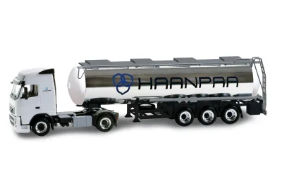 Herpa 157919: Volvo FH GL Chemiechromtank-Sattelzug