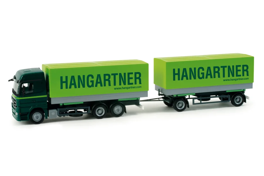 MB Actros LH 08 Wechselpritschen-Hängerzug