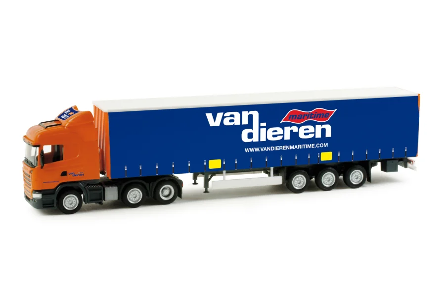 Scania R 09 HL Gardinenplanen-Sattelzug