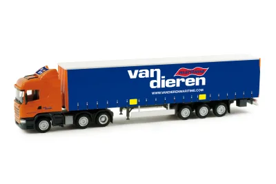 Herpa 157940: Scania R 09 HL Gardinenplanen-Sattelzug