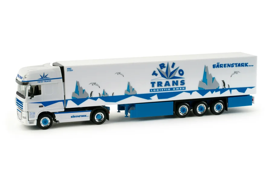 DAF XF 105 SSC Kühlkoffer-Sattelzug