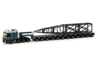 Herpa 158176: MB Actros L 02 Tieflade-Sattelzug mit Ladegut