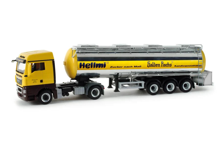 MAN TGX XLX Lebensmittelchromtank-Sattelzug