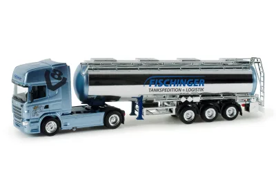 Herpa 158244: Scania R 09 TL Chromtank-Sattelzug