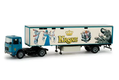 Herpa 158312: MAN F8 Koffer-Sattelzug