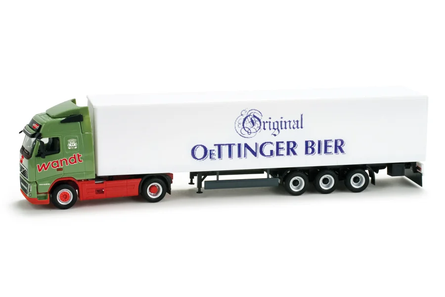 Volvo FH Gl. Gardinenplanen-Sattelzug
