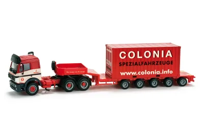 Herpa 158503: MB SK ´94 Semitieflade-Sattelzug