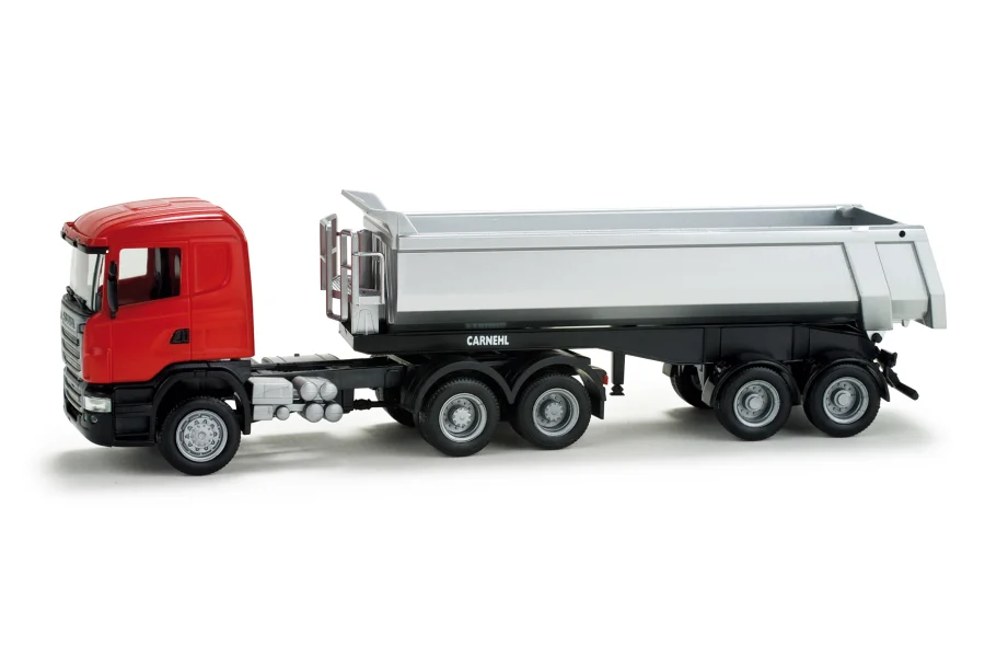 Scania R ´09 Std. 3a/2a Rundmulden-Sattelzug