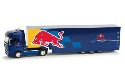 Herpa 158565: MAN TGA XXL Renntransporter-Sattelzug