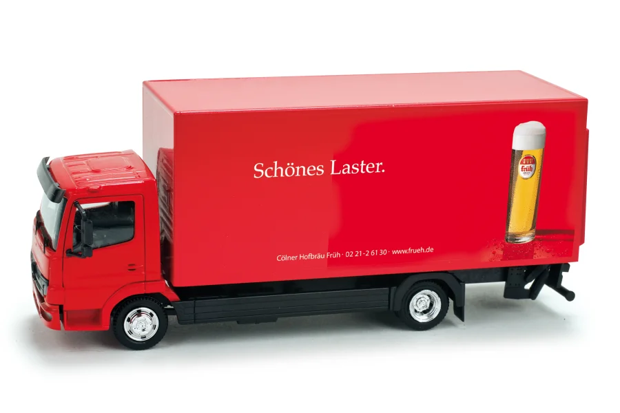 MB Atego Koffer-LKW mit Ladebordwand