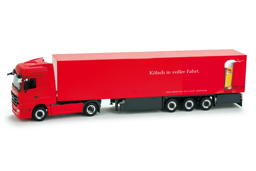 MB Actros LH Koffer-Sattelzug