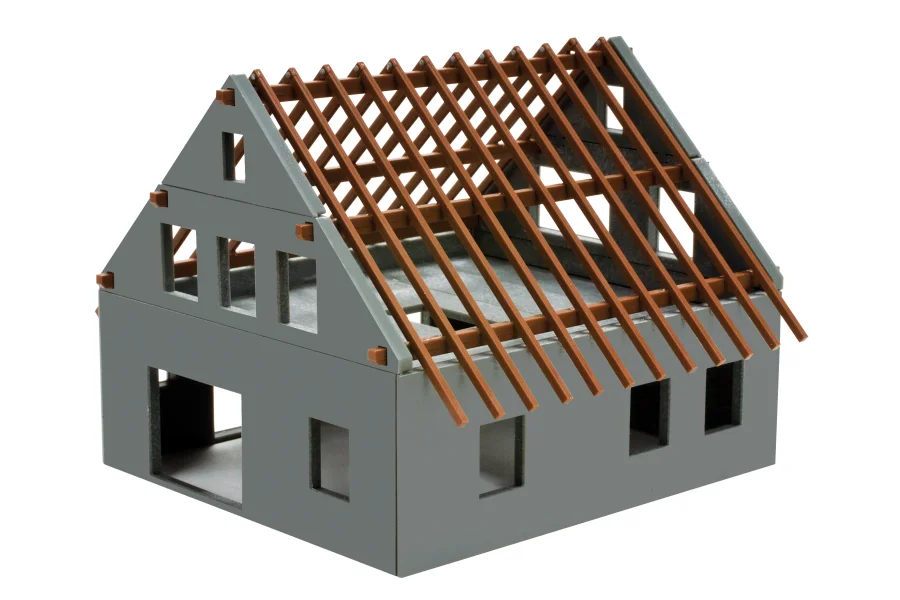 Stavebnice: prefabrikovaný dům "Rohbau"