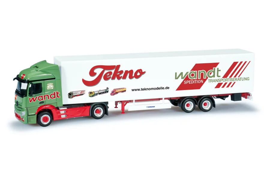 MB Actros Koffer-Sattelzug