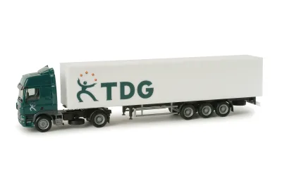 Herpa 294720: DAF CF Koffer-Sattelzug "TDG"