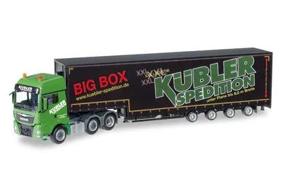 Herpa 306553: MAN TGX XXL 6x2 Meusburger-Sattelzug