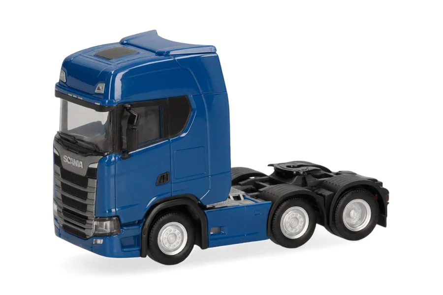 Scania CS 20 Hochdach Zugmaschine 3achs (6x2), blau
